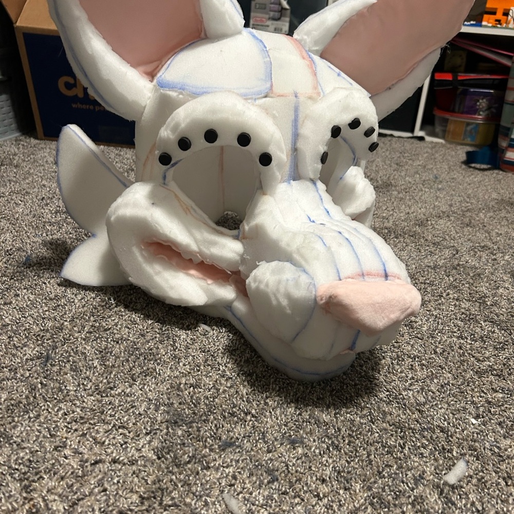 Fursuit head base